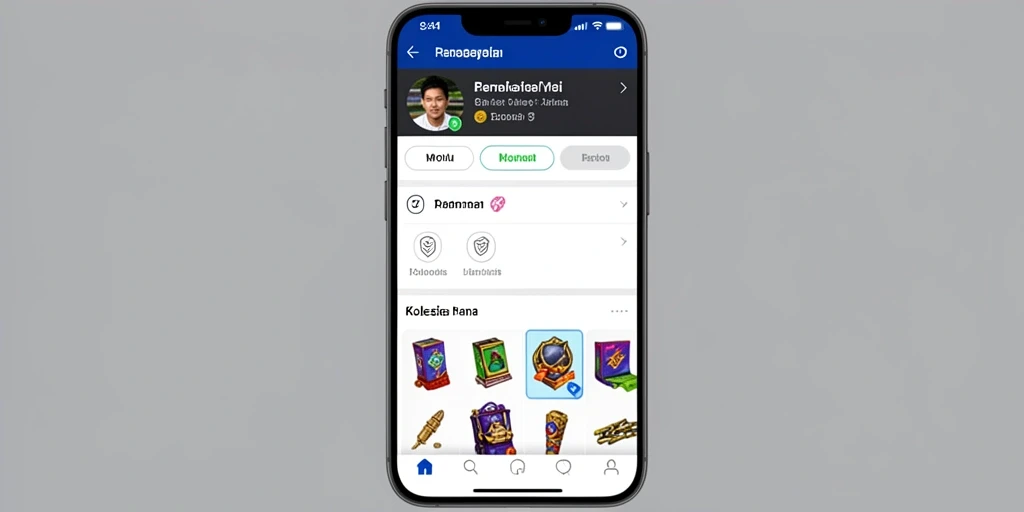 Tampilan game yang menarik dan berwarna-warni.