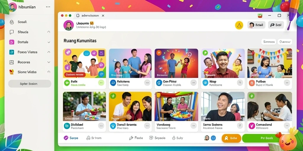 Tampilan antarmuka yang menarik dan ramah pengguna.