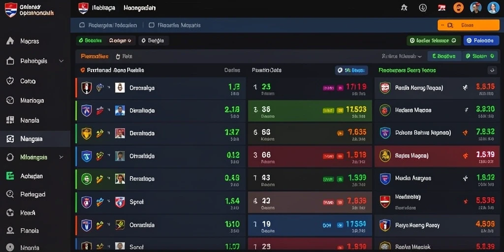 Tampilan menu utama yang intuitif dan menarik.