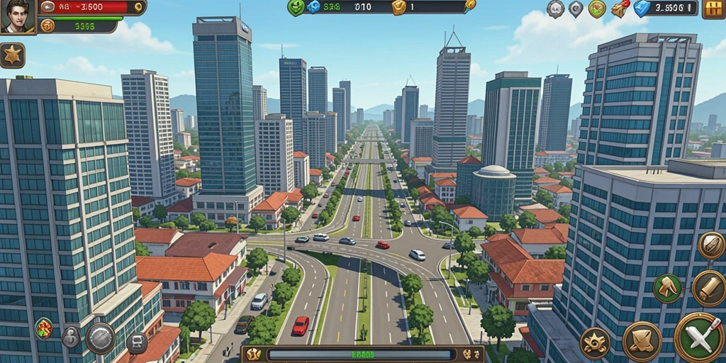 Tampilan antarmuka pengguna yang modern dan menarik.