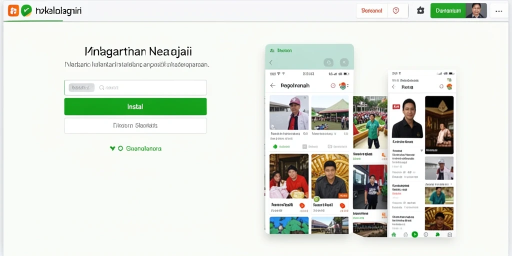 Tampilan utama aplikasi COCOL88 yang menawan.