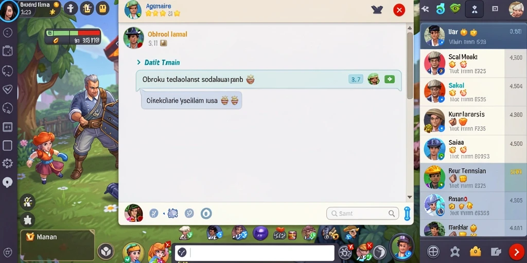 Screenshot menampilkan aksi seru karakter utama dalam petualangan.