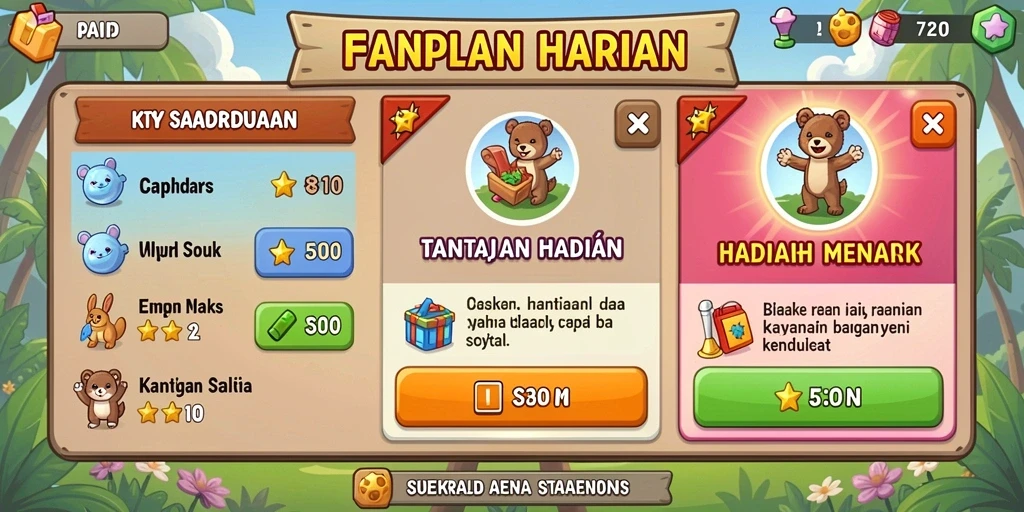 Tampilan antarmuka yang menarik dan mudah digunakan.