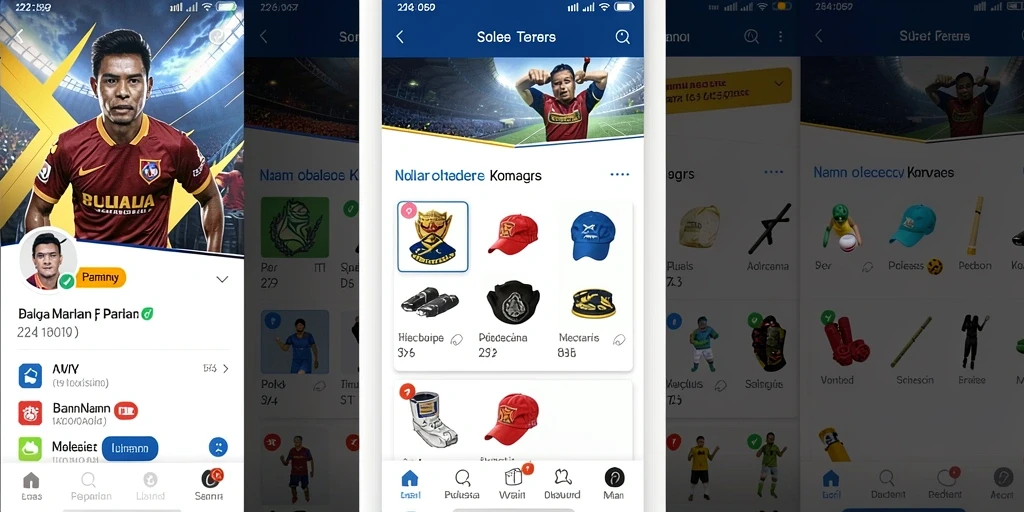 Antarmuka pengguna yang intuitif dan menarik.