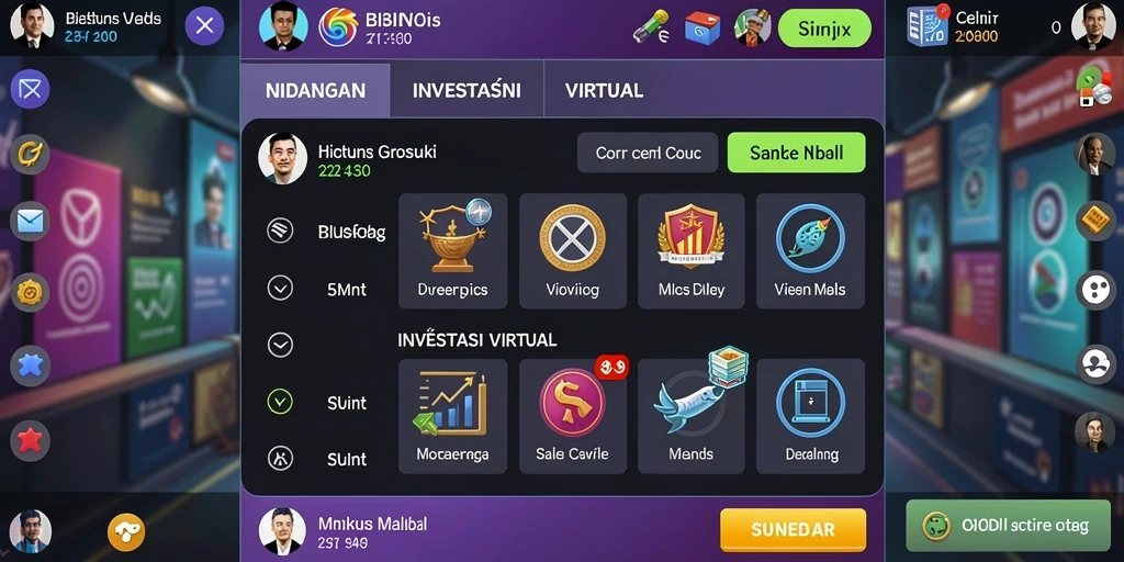 Tampilan menarik dan antarmuka yang mudah digunakan.
