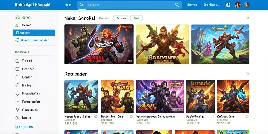 Tampilan berwarna-warni dari karakter-karakter ikonik.