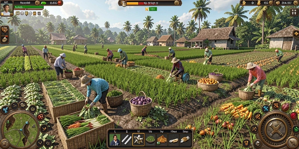 Tampilan menu utama yang intuitif dan menarik.