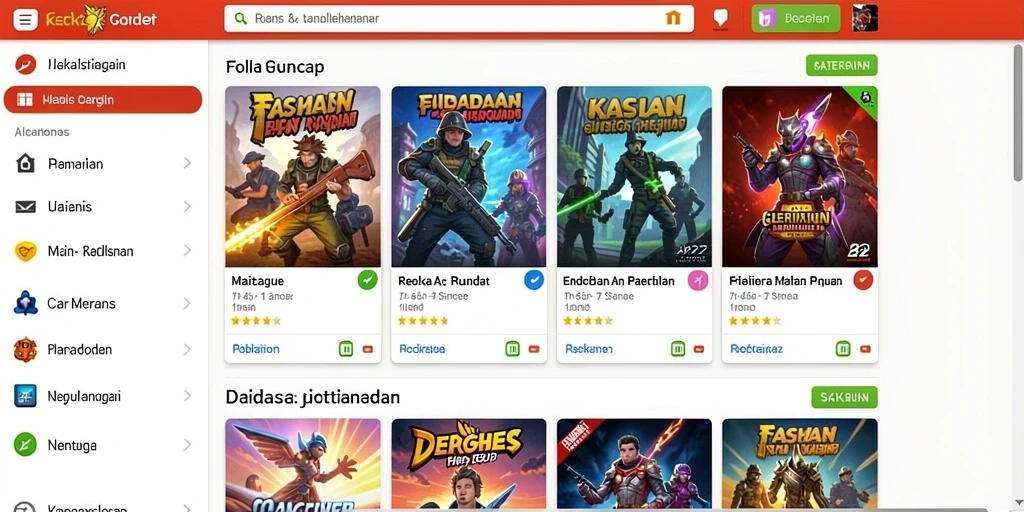 Tampilan antarmuka pengguna yang menarik dan mudah dinavigasi.